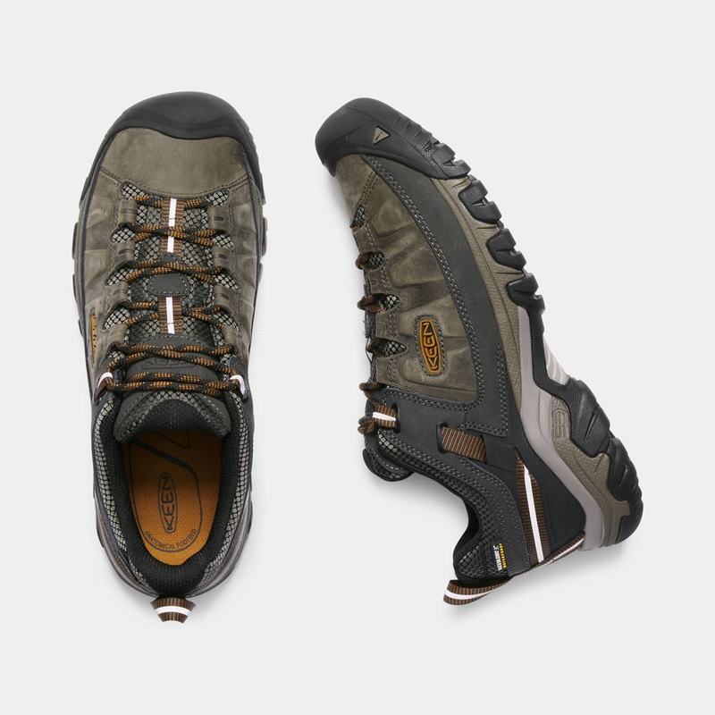 Keen Targhee III Waterproof - Erkek Trekking Ayakkabısı - Zeytin Yeşili/Siyah - Türkiye (217095AVU)